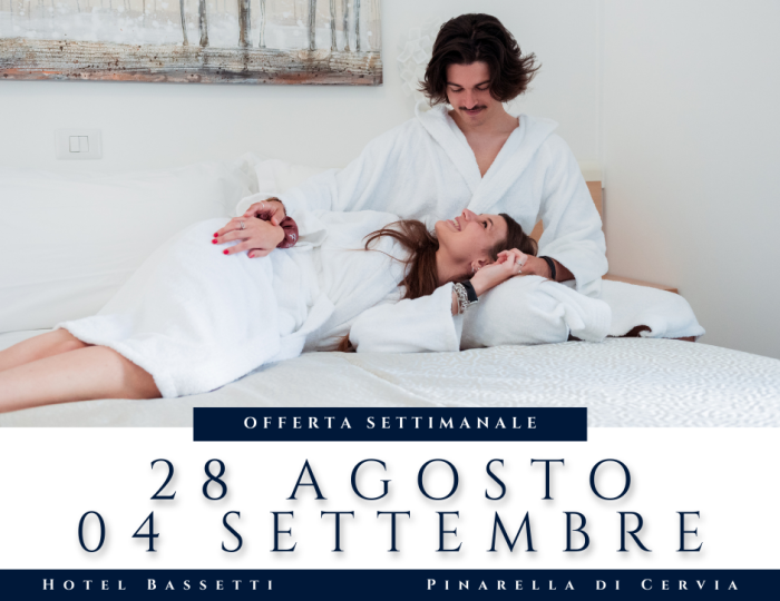 Am Meer Anfang September, ohne Sorgen in All Inclusive in Cervia
